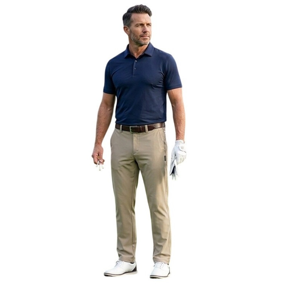 Rorie Whelan Golf Mens Khaki‎ Straight Leg Casual Pants Size 32x32 NWOT